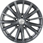 Диски Khomen Wheels KHW1611 (Mazda 3) 6,5x16 5x114,3 D67,1 ET45 Gray-FP в интернет-магазине Автоэксперт в Санкт-Петербурге