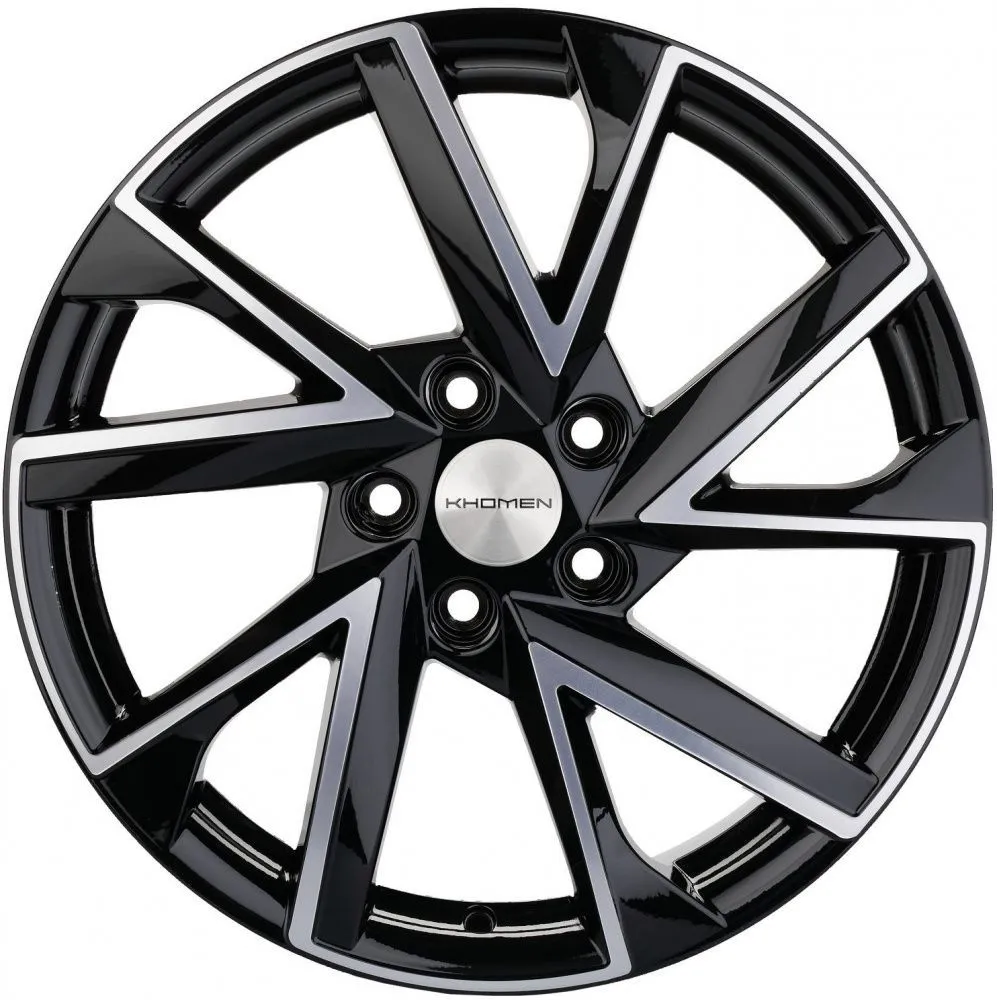 Khomen Wheels KHW1714 (Teana) 7x17 5x114,3 D66,1 ET45 Black-FP – купить  диски по низкой цене в Санкт-Петербурге – Автоэксперт